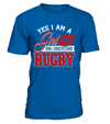 Yes I Am A Girl And I Understand Rugby Shirt