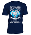 This Sailor Holds A Beast An Angel And A Mad Man In Him It's Your Choice On Who You Meet Shirt