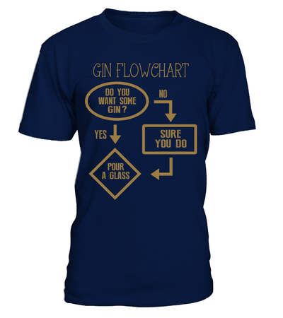 Gin Flowchart Shirt