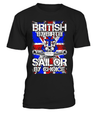 British By Birth Sailor By Choice Shirt