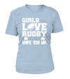 Girls Who Love Rugby Are Rare Wife 'Em Up Shirt