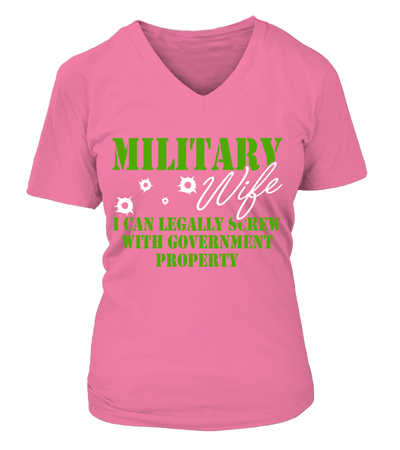 Military Wife I Can Legally Screw With Government Property