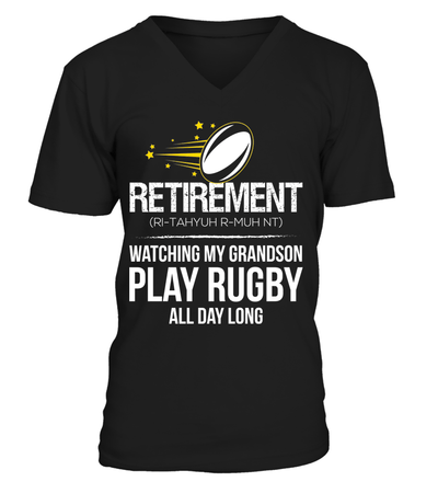 Retirement. Watching My Grandson Play Rugby All Day Long Shirt