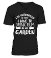 I'm Outdoorsy In That I Love To Drink Rum In My Garden Shirt