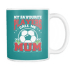 My Favourite Players Call Me Mum Football Mug