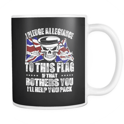 I Pledge Allegiance To This Flag RAF Mug